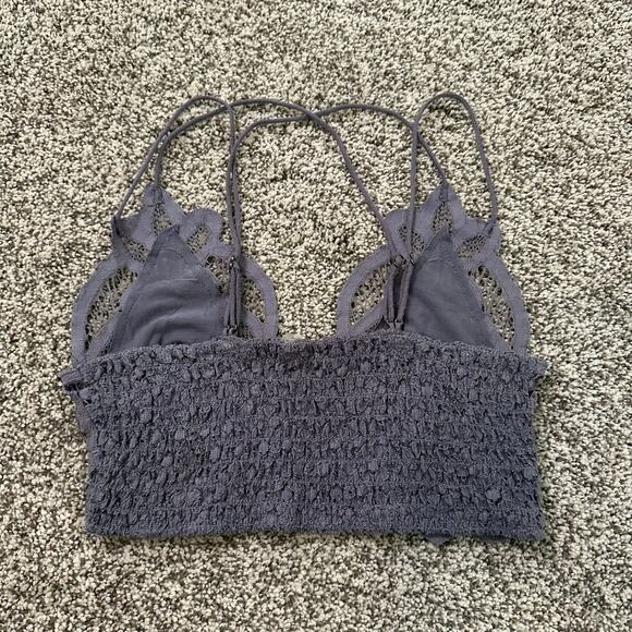 Free People One slate purple lace bralette size XS - Picture 3 of 8